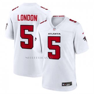Camiseta NFL Game Atlanta Falcons Drake London Blanco
