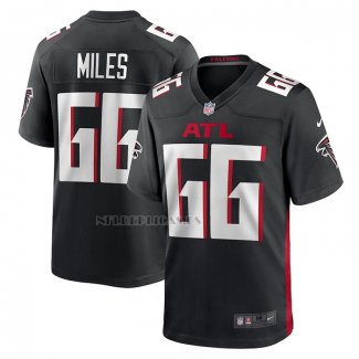 Camiseta NFL Game Atlanta Falcons Joshua Miles Negro