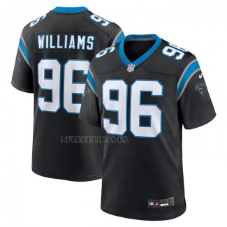 Camiseta NFL Game Carolina Panthers DeShawn Williams Negro