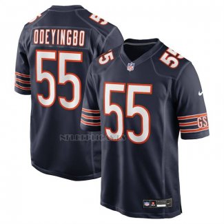 Camiseta NFL Game Chicago Bears Dayo Odeyingbo Negro