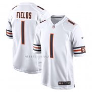 Camiseta NFL Game Chicago Bears Justin Fields Blanco