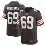Camiseta NFL Game Cleveland Browns Chase Winovich Marron