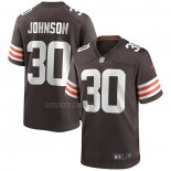 Camiseta NFL Game Cleveland Browns D'Ernest Johnson Marron
