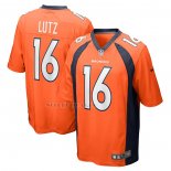Camiseta NFL Game Denver Broncos Wil Lutz Naranja
