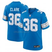 Camiseta NFL Game Detroit Lions Chuck Clark Azul
