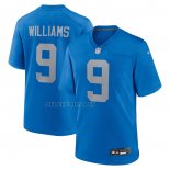 Camiseta NFL Game Detroit Lions Jameson Williams Alterno Azul
