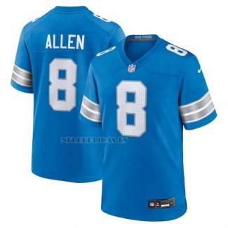 Camiseta NFL Game Detroit Lions Kyle Allen Azul