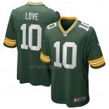 Camiseta NFL Game Green Bay Packers Jordan Love Verde