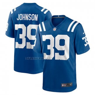 Camiseta NFL Game Indianapolis Colts Alex Johnson Azul