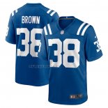 Camiseta NFL Game Indianapolis Colts Tony Brown Azul