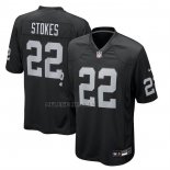 Camiseta NFL Game Las Vegas Raiders Eric Stokes Negro