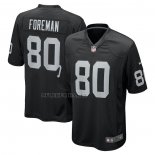 Camiseta NFL Game Las Vegas Raiders Jeff Foreman Negro