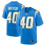 Camiseta NFL Game Los Angeles Chargers Stephen Anderson 40 Azul