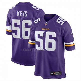 Camiseta NFL Game Minnesota Vikings Austin Keys Violeta
