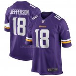 Camiseta NFL Game Minnesota Vikings Justin Jefferson Violeta