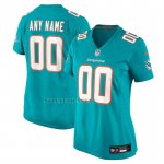 Camiseta NFL Game Mujer Miami Dolphins Personalizada Verde
