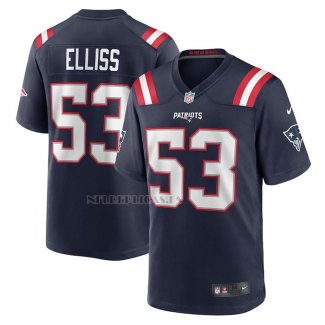 Camiseta NFL Game New England Patriots Christian Elliss Azul