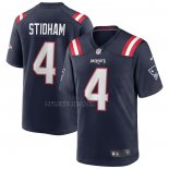 Camiseta NFL Game New England Patriots Jarrett Stidham Azul