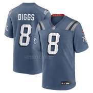 Camiseta NFL Game New England Patriots Stefon Diggs 2025 Rivalries Collection Azul Storm