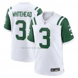Camiseta NFL Game New York Jets Jordan Whitehead Classic Alterno Blanco