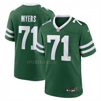 Camiseta NFL Game New York Jets Josh Myers Verde