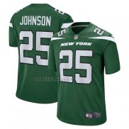 Camiseta NFL Game New York Jets Ty Johnson Verde