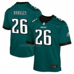 Camiseta NFL Game Nino Philadelphia Eagles Saquon Barkley Verde Oscuro