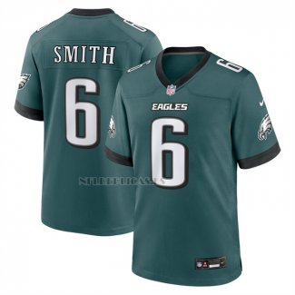 Camiseta NFL Game Philadelphia Eagles DeVonta Smith Verde1