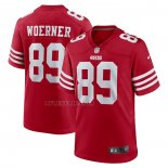 Camiseta NFL Game San Francisco 49ers Charlie Woerner Rojo