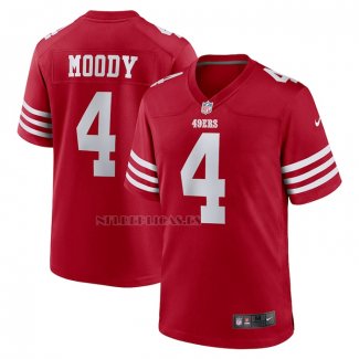 Camiseta NFL Game San Francisco 49ers Jake Moody Rojo