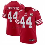 Camiseta NFL Game San Francisco 49ers Kyle Juszczyk 80 Aniversario Rojo