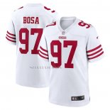 Camiseta NFL Game San Francisco 49ers Nick Bosa Blanco