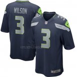 Camiseta NFL Game Seattle Seahawks Russell Wilson Azul