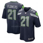 Camiseta NFL Game Seattle Seahawks Tre Flowers Azul