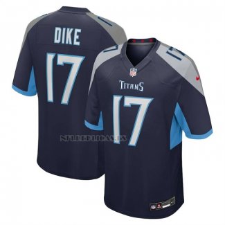 Camiseta NFL Game Tennessee Titans Chimere Dike Azul