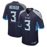 Camiseta NFL Game Tennessee Titans Johnny Hekker Azul