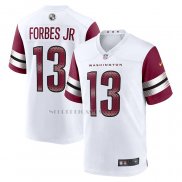 Camiseta NFL Game Washington Commanders Emmanuel Forbes Jr. Segunda Blanco