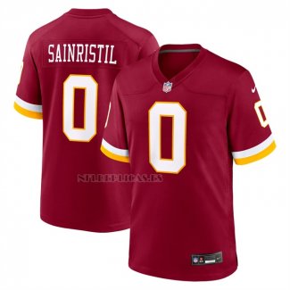 Camiseta NFL Game Washington Commanders Mike Sainristil Rojo
