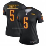 Camiseta NFL Legend Mujer Washington Commanders Jayden Daniels Negro