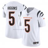 Camiseta NFL Limited Cincinnati Bengals Tee Higgins Vapor Untouchable Blanco