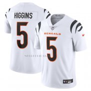 Camiseta NFL Limited Cincinnati Bengals Tee Higgins Vapor Untouchable Blanco