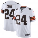 Camiseta NFL Limited Cleveland Browns Nick Chubb Vapor Blanco