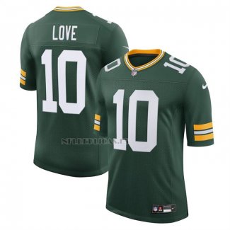 Camiseta NFL Limited Green Bay Packers Jordan Love Verde