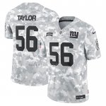 Camiseta NFL Limited New York Giants Lawrence Taylor 2024 Salute To Service Retired Gris