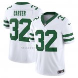 Camiseta NFL Limited New York Jets Michael Carter Vapor F.U.S.E. Blanco