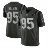 Camiseta NFL Limited New York Jets Quinnen Williams 2025 Rivalries Collection Gotham Verde
