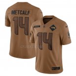Camiseta NFL Limited Seattle Seahawks DK Metcalf 2023 Salute To Service Marron