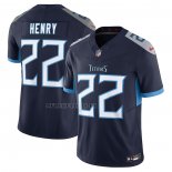 Camiseta NFL Limited Tennessee Titans Derrick Henry Vapor F.U.S.E. Azul