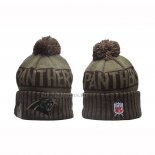 Gorro Beanie Carolina Panthers New Era Verde Militar