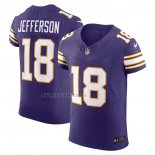 Camiseta NFL Elite Minnesota Vikings Justin Jefferson Alterno Vapor F.U.S.E. Violeta